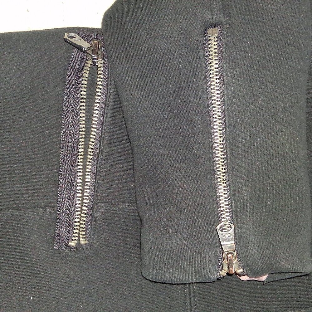 GAP Wool Moto Jacket Size Large - image 2